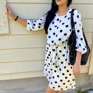 Polka dot dress